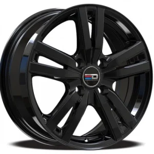 Euro Design – Ottano – Black – 15″x6″ 35mm – All weather Wheels – OTT1560G3567GB